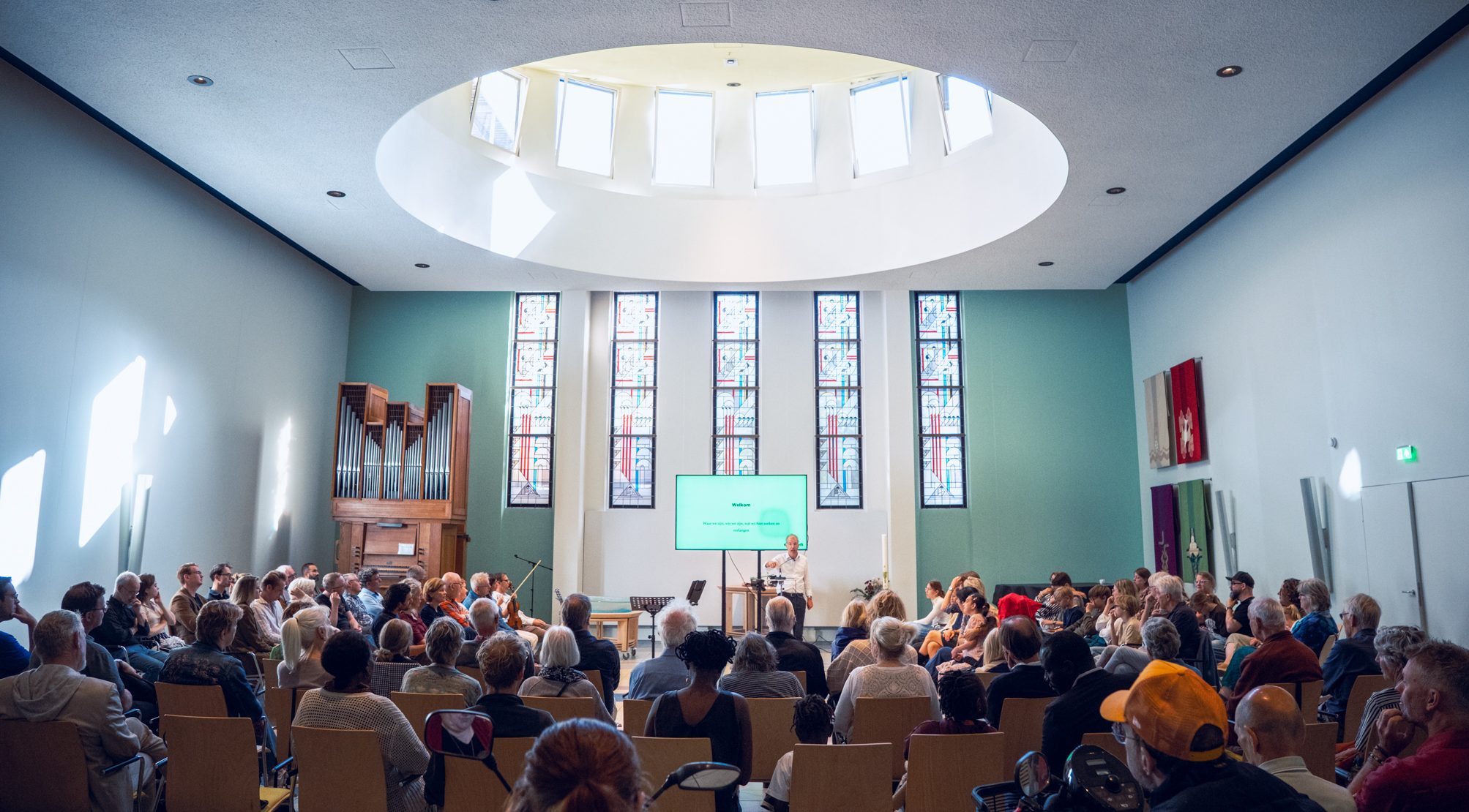 Citykerk dienst in de muiderkerk